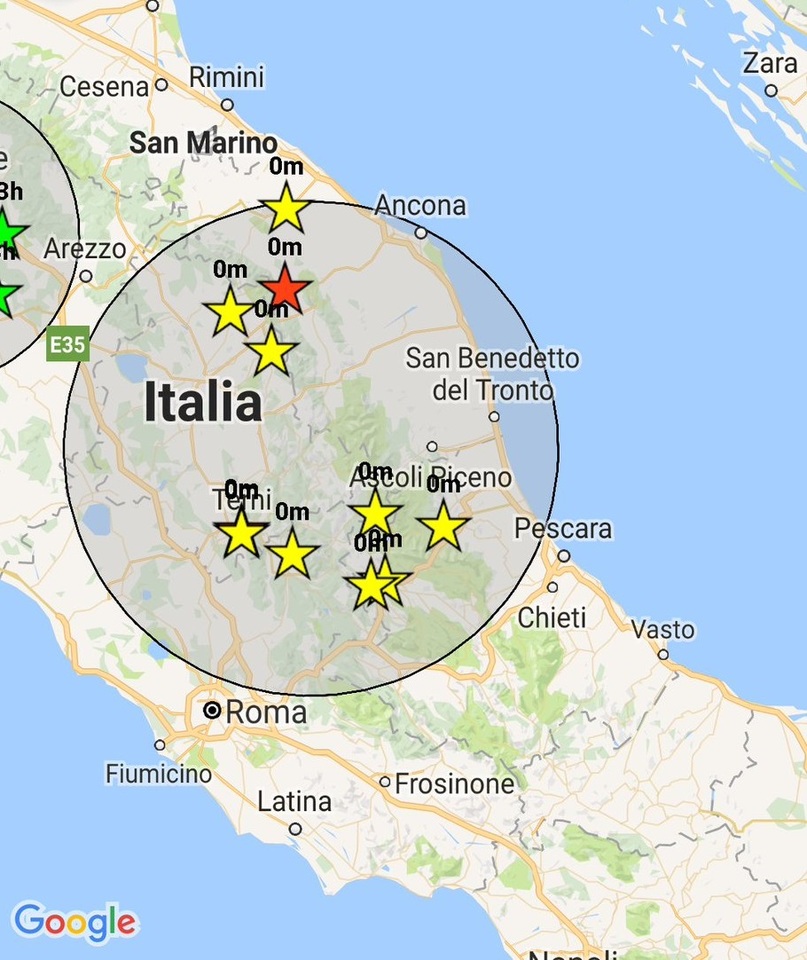 Terremoto centro italia