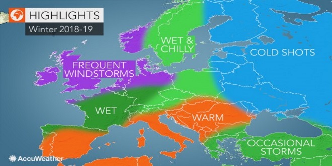 Previsioni meteo inverno 2018-2019